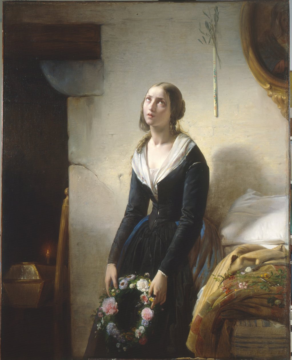 Mother mourning the death of her child 作者 朱塞佩·莫尔特尼