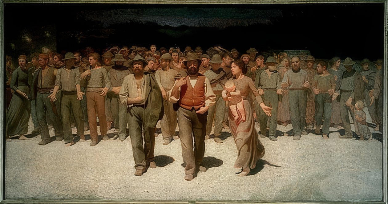 Der vierte Stand（第四州）。 1898-1901 作者 朱塞佩·佩里扎·达·沃尔佩多