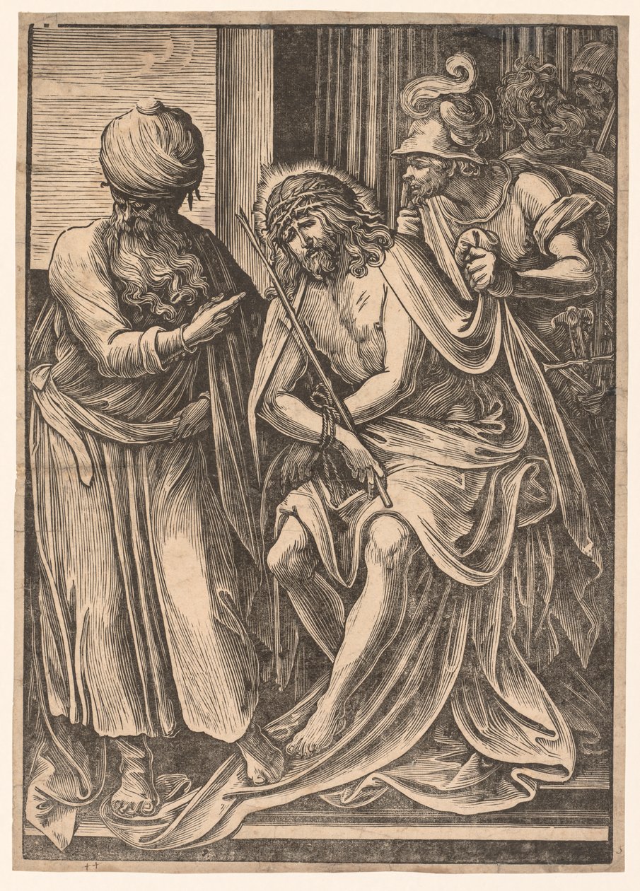 Ecce Homo，1500年代末-1600年代初。 作者 朱塞佩·斯科拉里