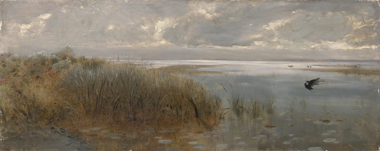 那不勒斯周边的海景 作者 朱塞佩·德·尼蒂斯