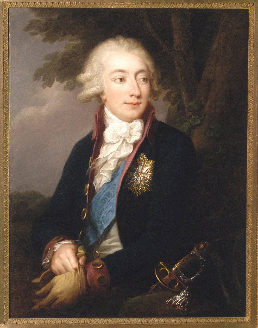 计数Antoni Jozef Lanckoronski，c.1791 作者 朱塞佩或约瑟夫·格拉西