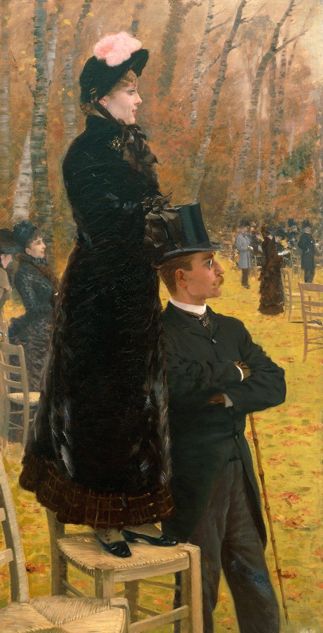 At Auteuil races by Giuseppe de Nittis (1846-1884), oil on canvas 作者 朱塞佩或约瑟夫·德尼蒂斯