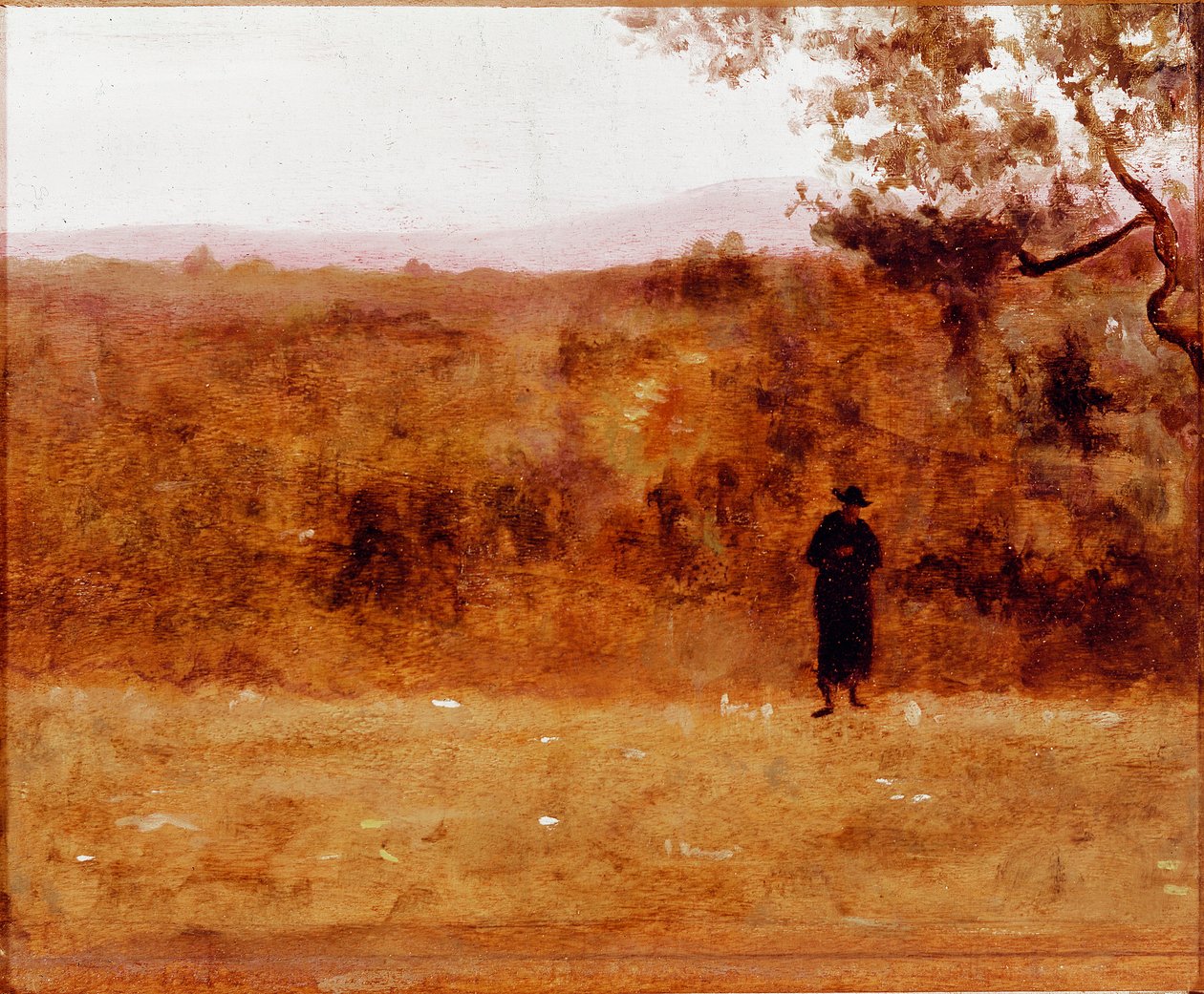 办公室的阅读 朱塞佩-德-尼蒂斯（1846-1884）的绘画 19世纪 佛罗伦萨，现代艺术画廊 作者 朱塞佩或约瑟夫·德尼蒂斯