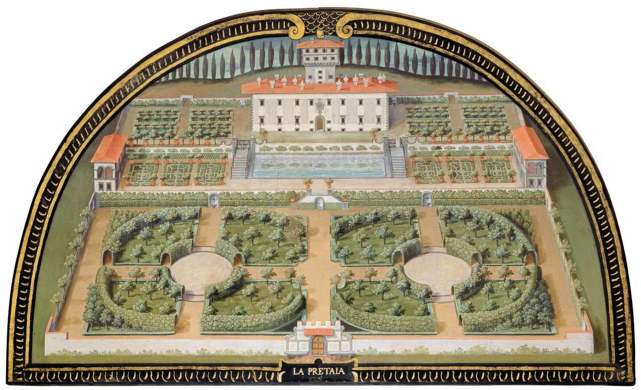 Medicea La Petraia别墅（位于中世纪的核心地带，布鲁内莱斯基家庭的住所，1575-89年为费迪南多一世 作者 朱斯托·乌滕斯