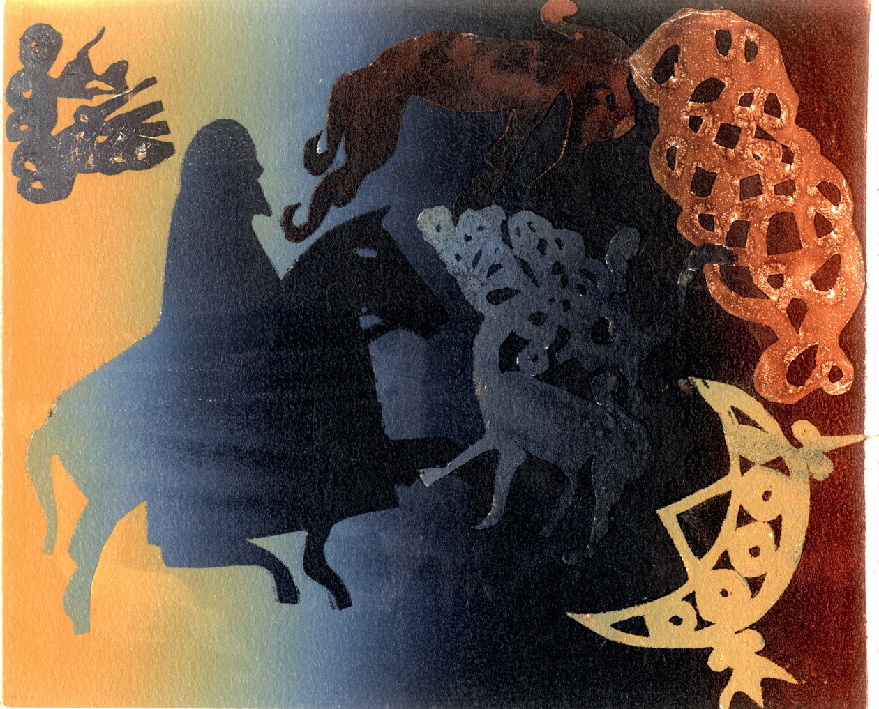 凯尔特人形象（monotype） 作者 格洛丽亚·沃灵顿