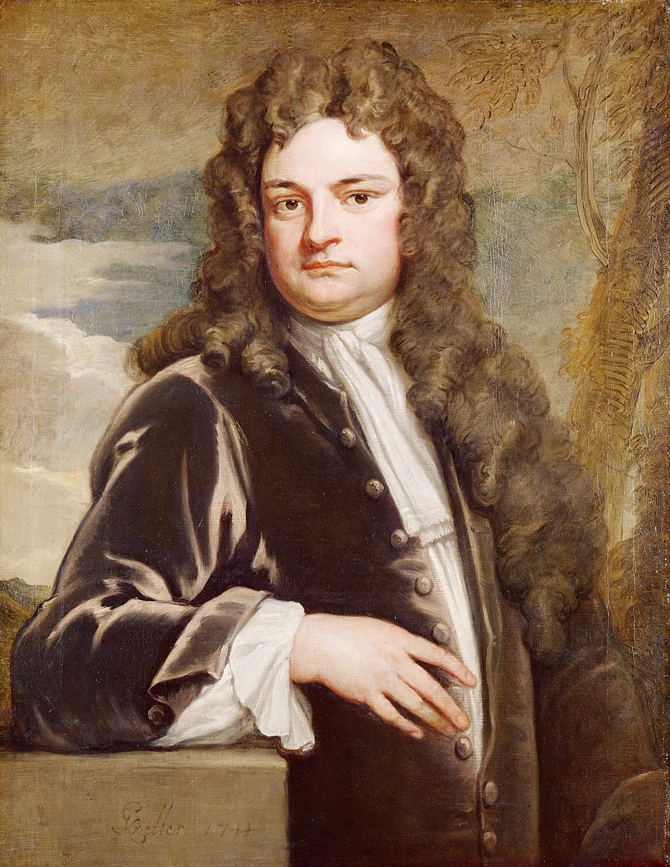 Richard Steele爵士的肖像（1672-1729）1711 作者 戈弗雷·克纳勒