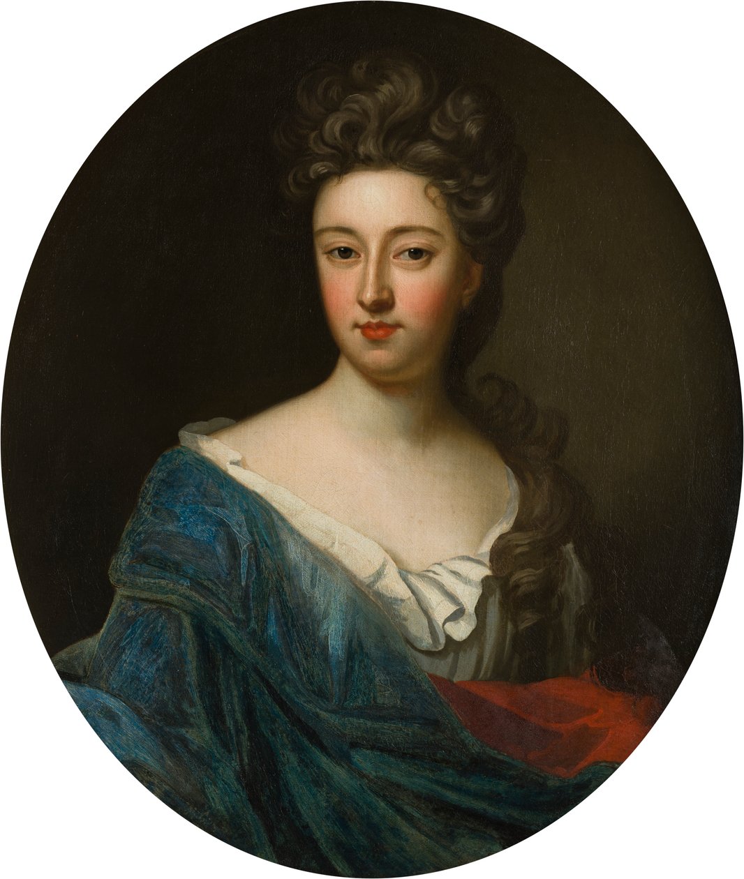 戴安娜-菲尔丁夫人肖像（1659-1731 年），约 1680-1731 年（布面油画） 作者 戈弗雷（工作室）