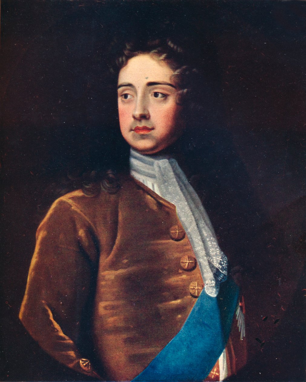 查尔斯·塔尔伯特（Charles Talbot），什鲁斯伯里第一公爵（1660-1718），英国政治家，c1685。 1914年 作者 戈弗雷·克纳勒