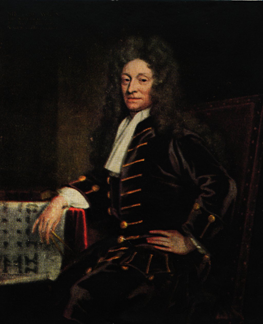 探路者-克里斯托弗·雷爵士（Professor Christopher Wren），1711年，1922年。 作者 戈弗雷·克纳勒