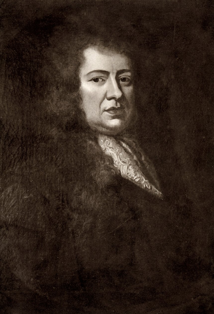 塞缪尔·佩皮斯（Samuel Pepys），英国海军行政长官和国会议员，1909年。 作者 戈弗雷·克纳勒