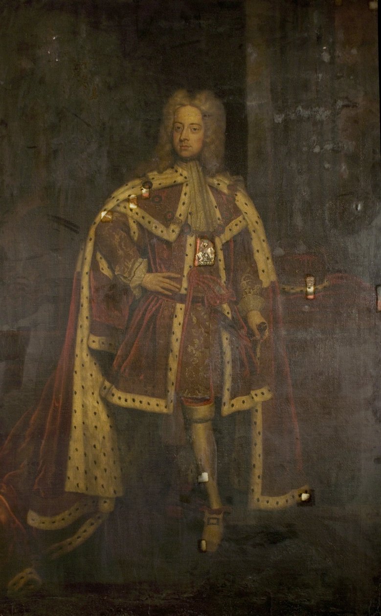 威尔士亲王，后来乔治二世，1716年 作者 戈内·弗雷德（Kneller）