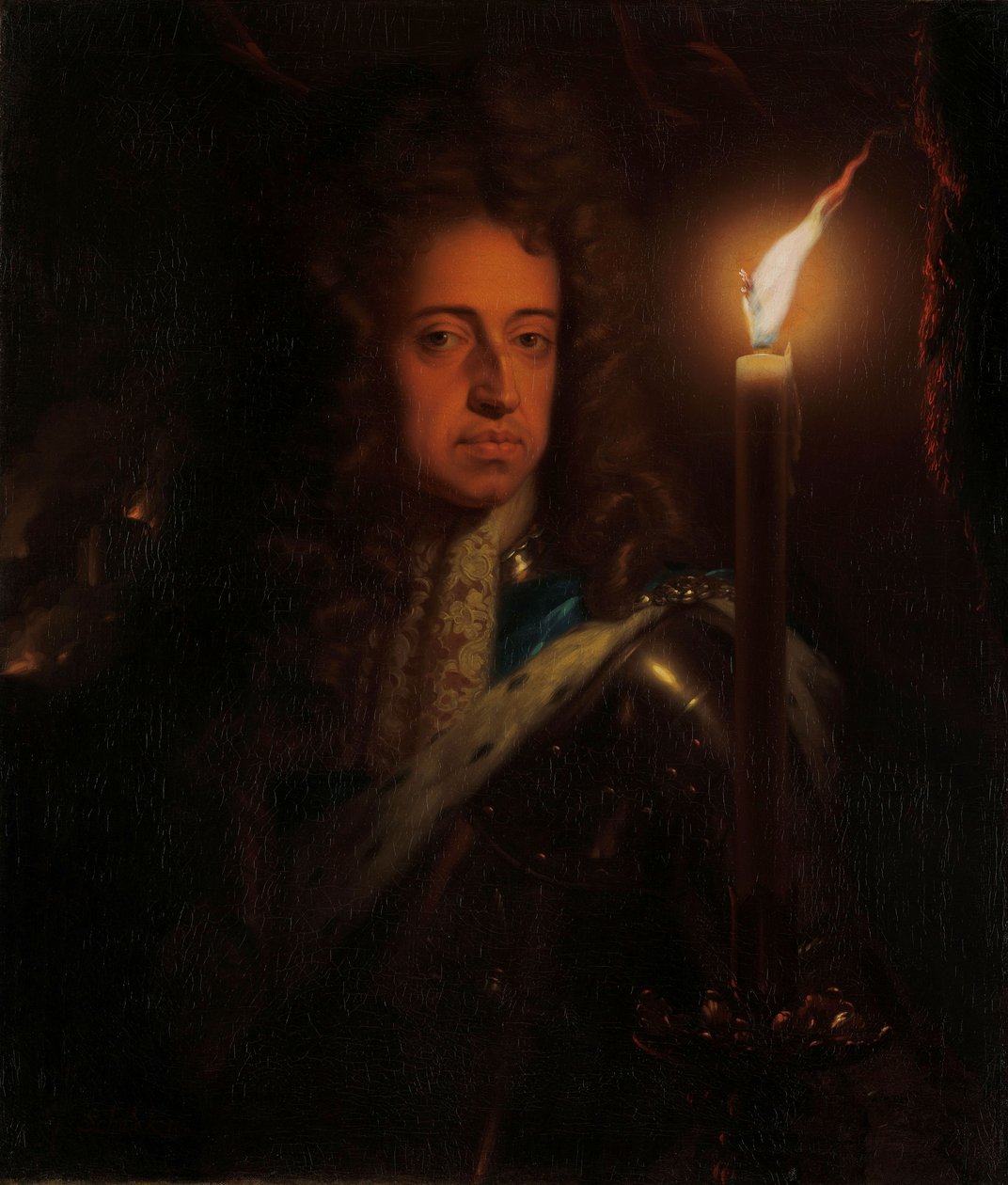 奥兰治的威廉，英格兰国王和Stadtholder，c。 1692年至1697年 作者 戈弗里德·沙尔肯