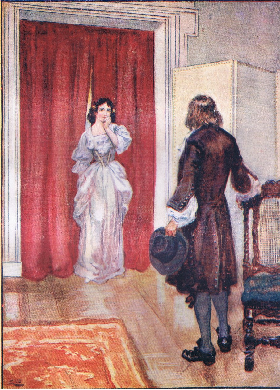 她只在那里呆了一会儿，来自W＆R Chambers Ltd，1921年的Lorna Doone pub 作者 戈登·弗雷德里克·布朗