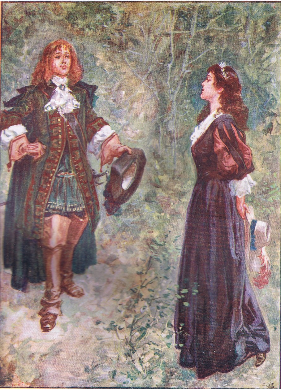 “现在我喜欢你喜欢的堂兄吗？”，来自W＆R Chambers Ltd的Lorna Doone pub.，1921 作者 戈登·弗雷德里克·布朗