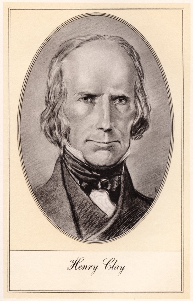 20世纪初，美国首席政治家兼演说家亨利·克莱（Henry Clay） 作者 戈登·罗斯
