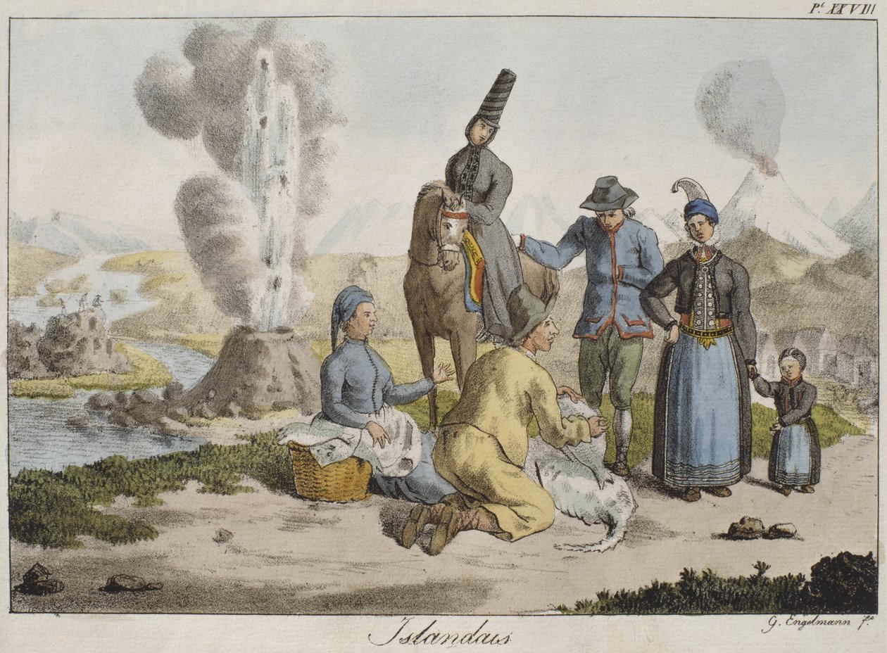 冰岛人 作者 戈特弗里德（Gottfried）或戈德弗罗伊（Godefroy Engelmann）