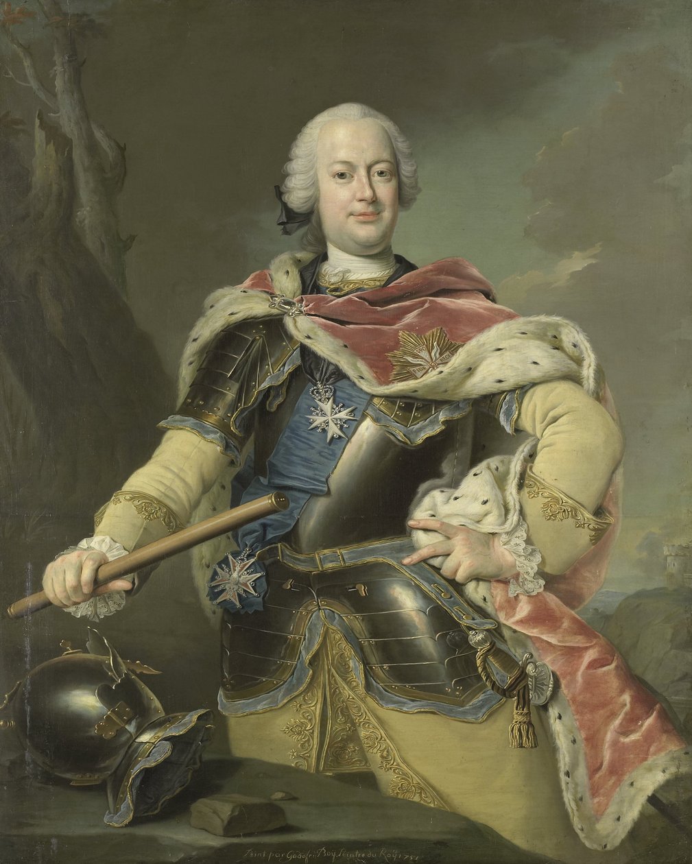 弗里德里希·克里斯蒂安（Friedrich Christian，1722-63 年），萨克森选帝侯兼波兰国王 作者 戈特弗里德男孩