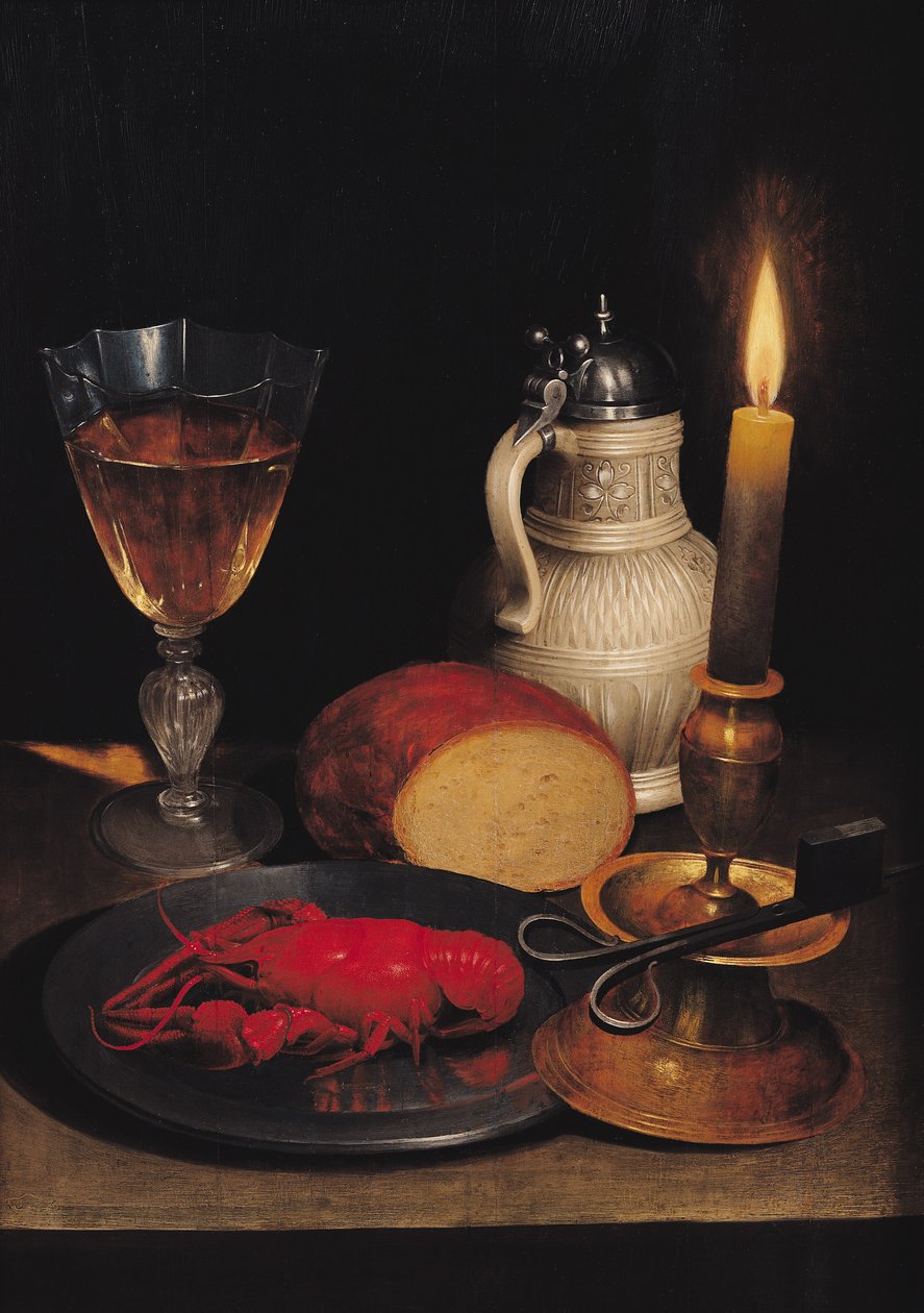 静物，1630-35 作者 戈特哈特·冯·韦迪格