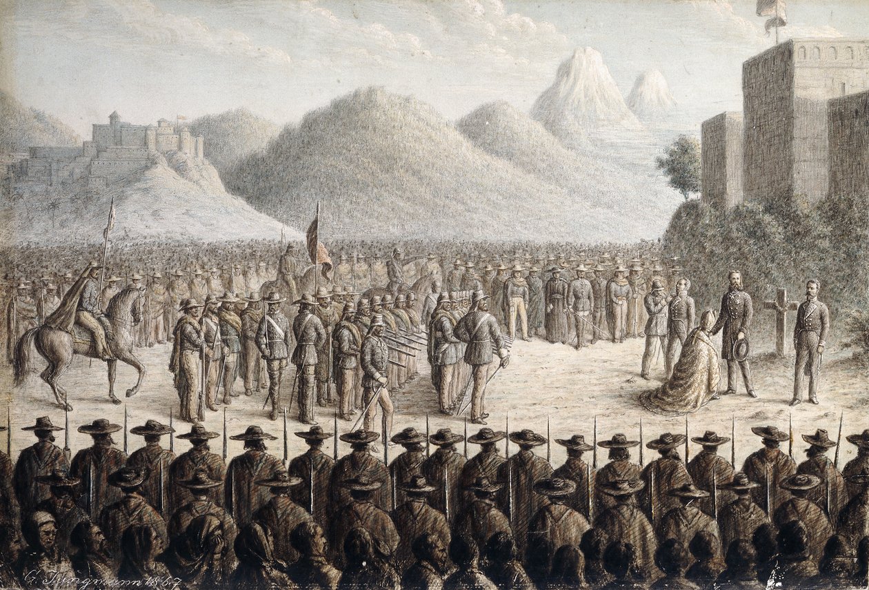 1867年，马克西米利安皇帝（Emperor Maximilian）被处决 作者 戈特洛布·荣格曼