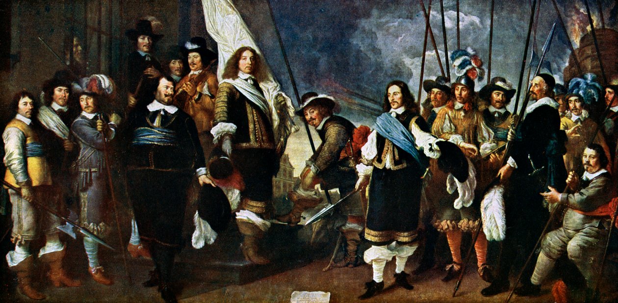 Govaert Flinck绘画，十七世纪。 作者 戈瓦特·弗林克