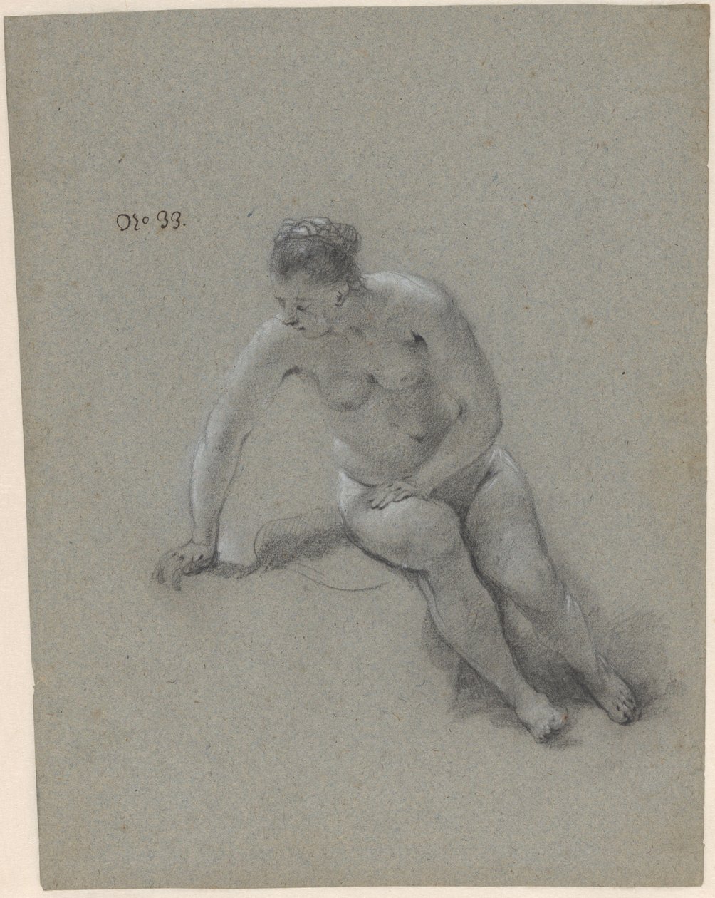坐着的女人 作者 Govert Flinck（归因于）