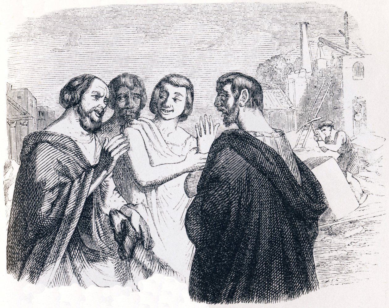 苏格拉特的演讲（Parole de Socrate）--拉封丹的寓言故事 作者 格兰维尔