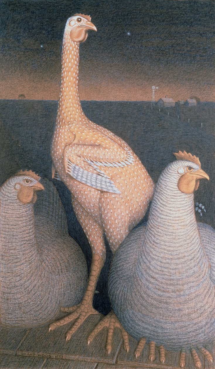 1933年青春期 作者 格兰特·伍德
