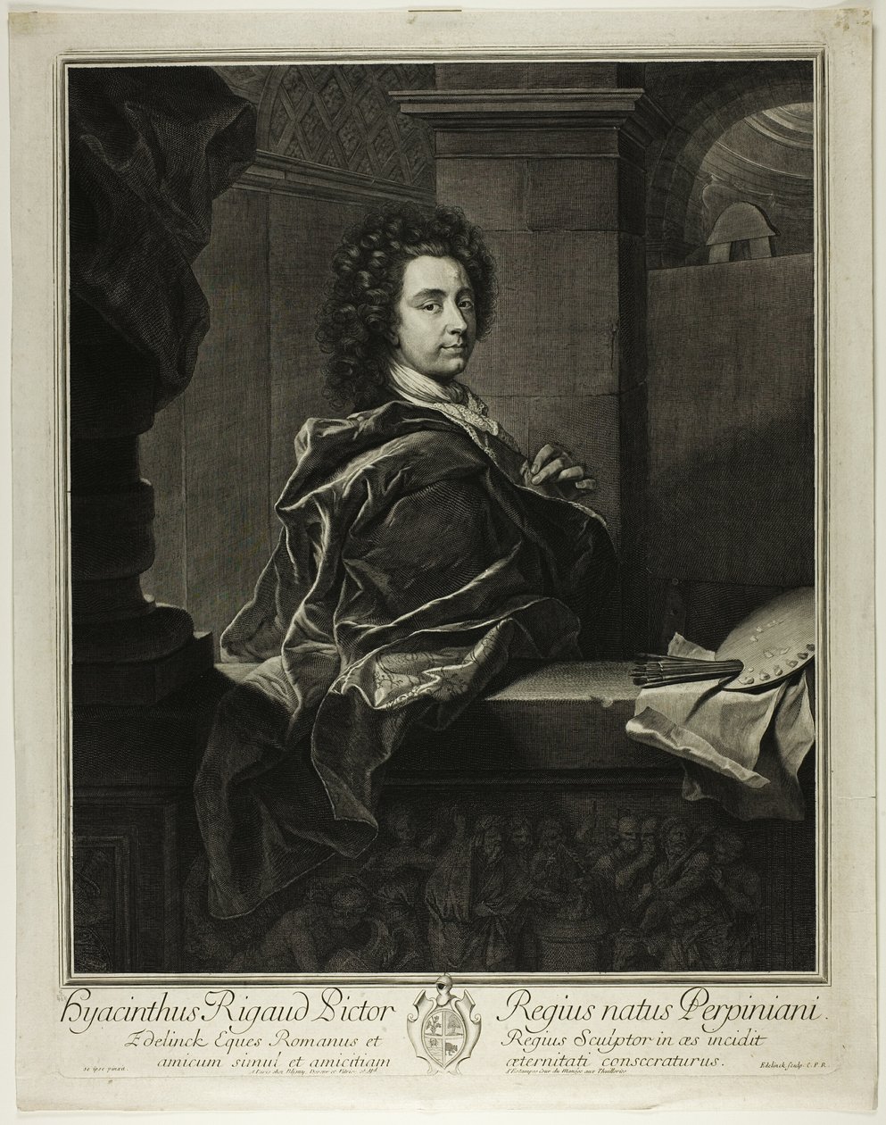 Hyacinthe Rigaud 作者 杰拉德·埃德林克