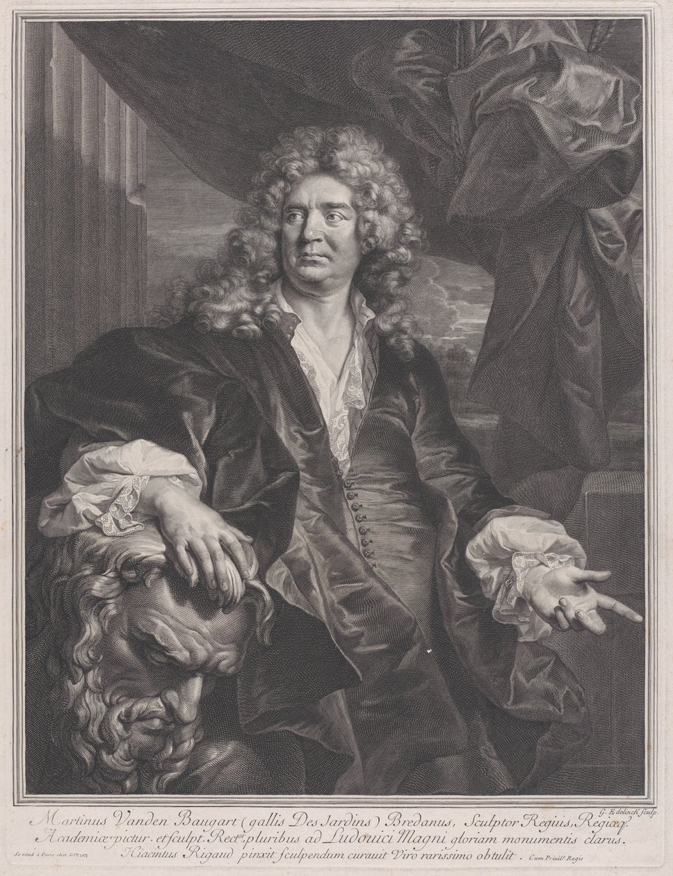 Martin Vanden Bogaert，名为Desjardins，1698年。 作者 杰拉德·埃德林克