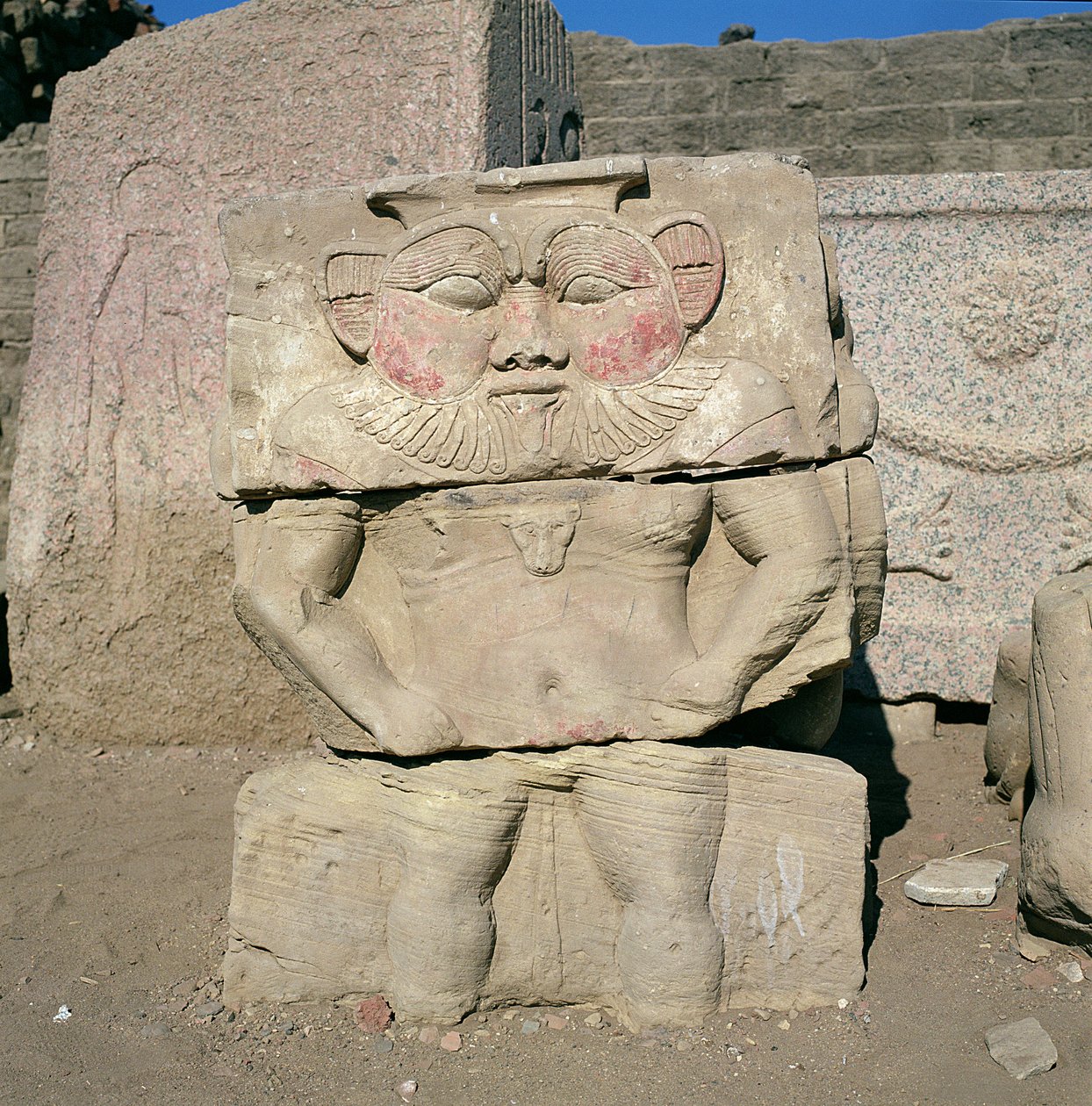 埃及家庭神的救济，Bes，c.125 BC-AD 60 作者 希腊罗马