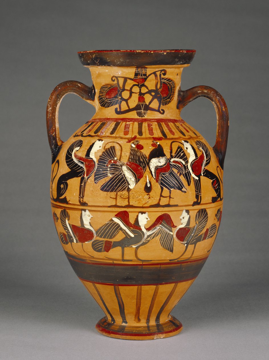 雅典阁楼黑图第勒尼安安度拉575-50 BC（兵马俑） 作者 希腊文