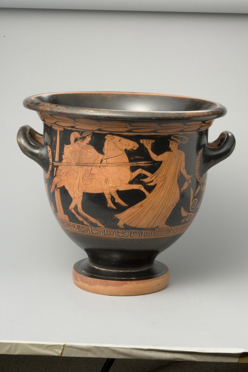 阁楼红色图铃krater，公元前440年（兵马俑）（详见270384） 作者 希腊文