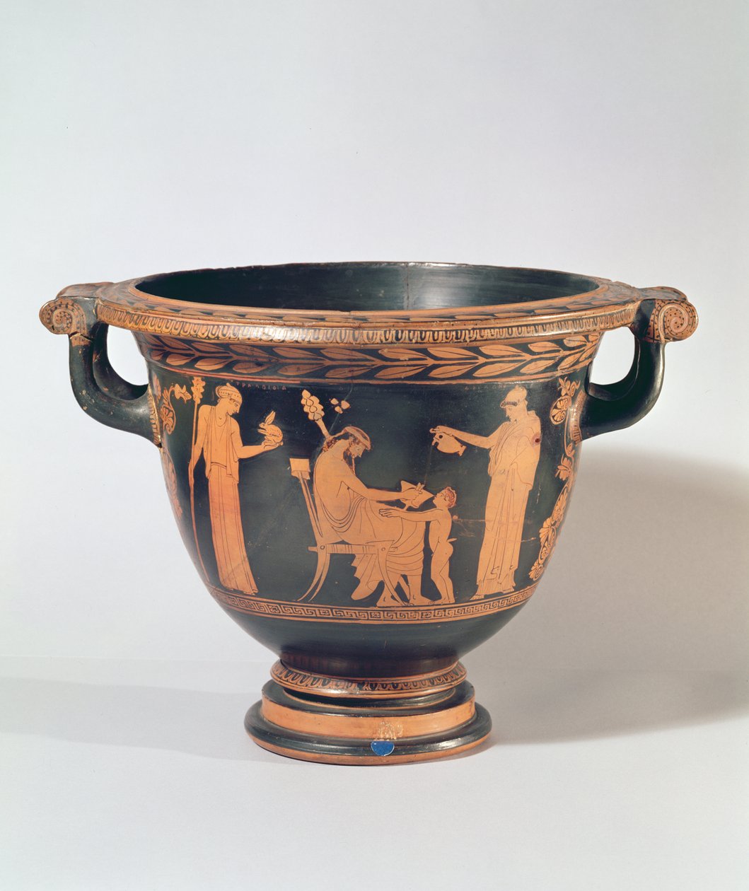 阁楼红图钟krater，公元前450-440（陶器） 作者 希腊文