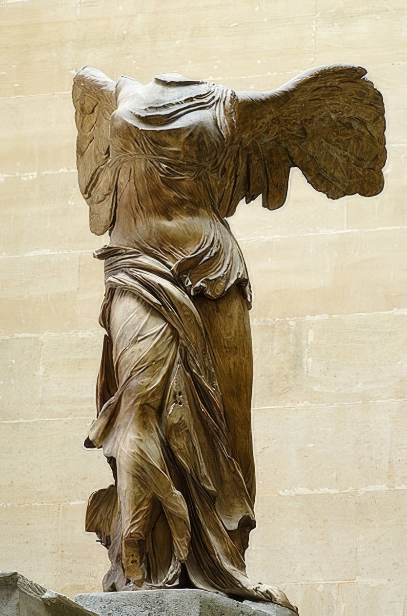 来自Samothrace的Nike。约公元前190年卑诗省 作者 希腊文