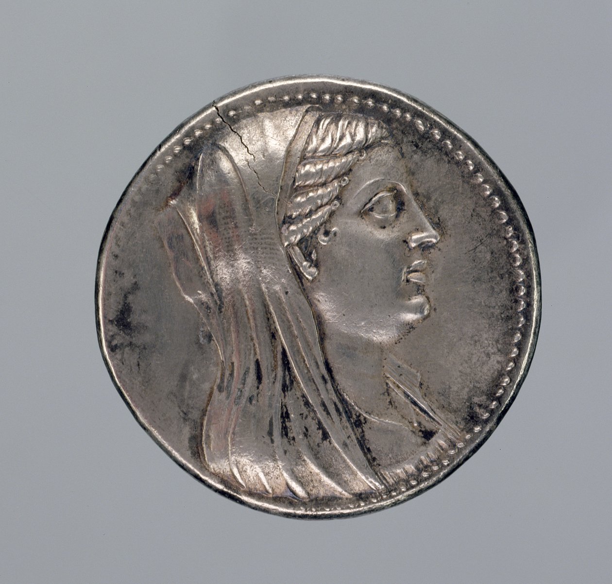 Berenice II的银色Didrachma（银色）（另见288290） 作者 希腊文