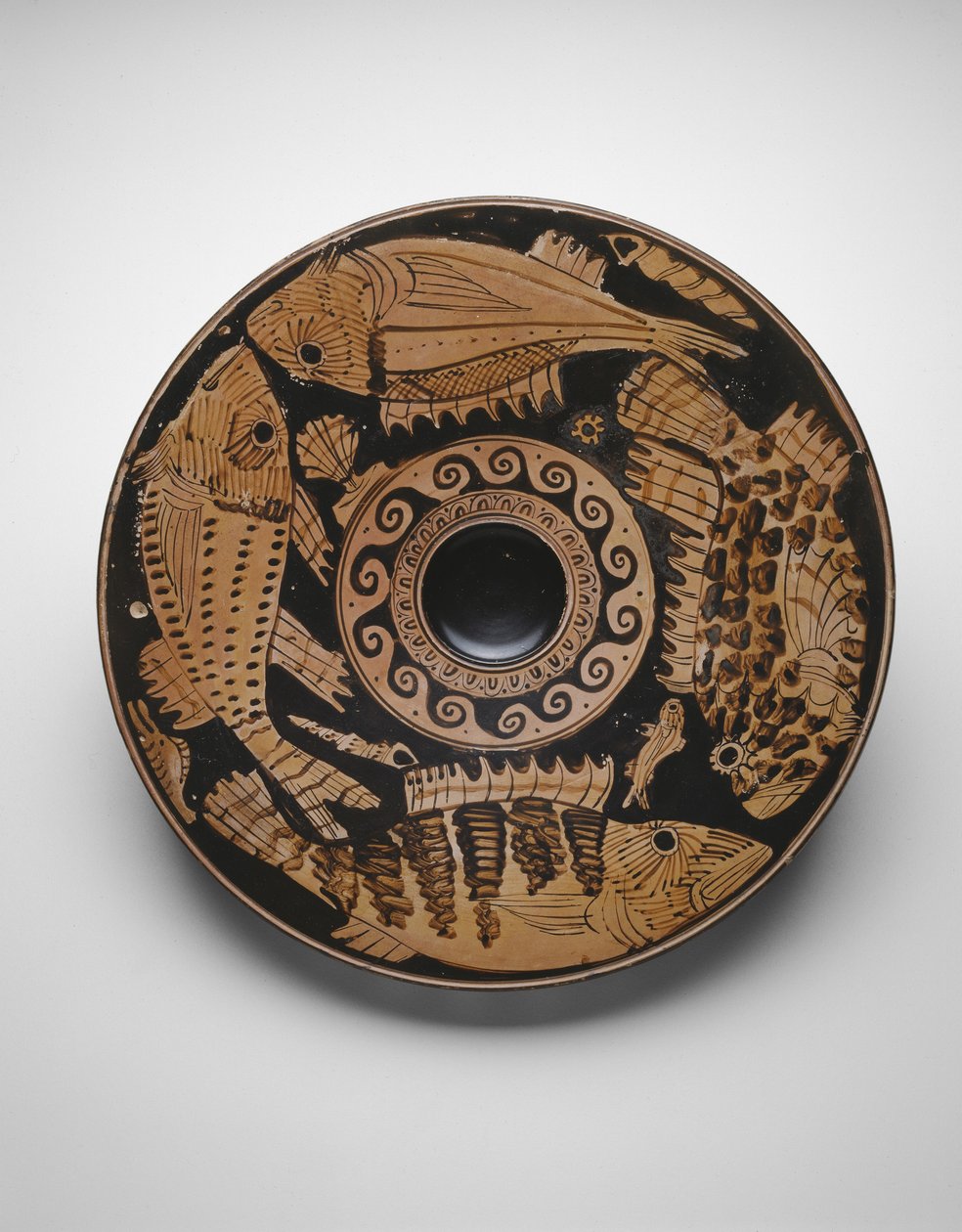 鱼尾板，公元前400-350年 作者 希腊学派