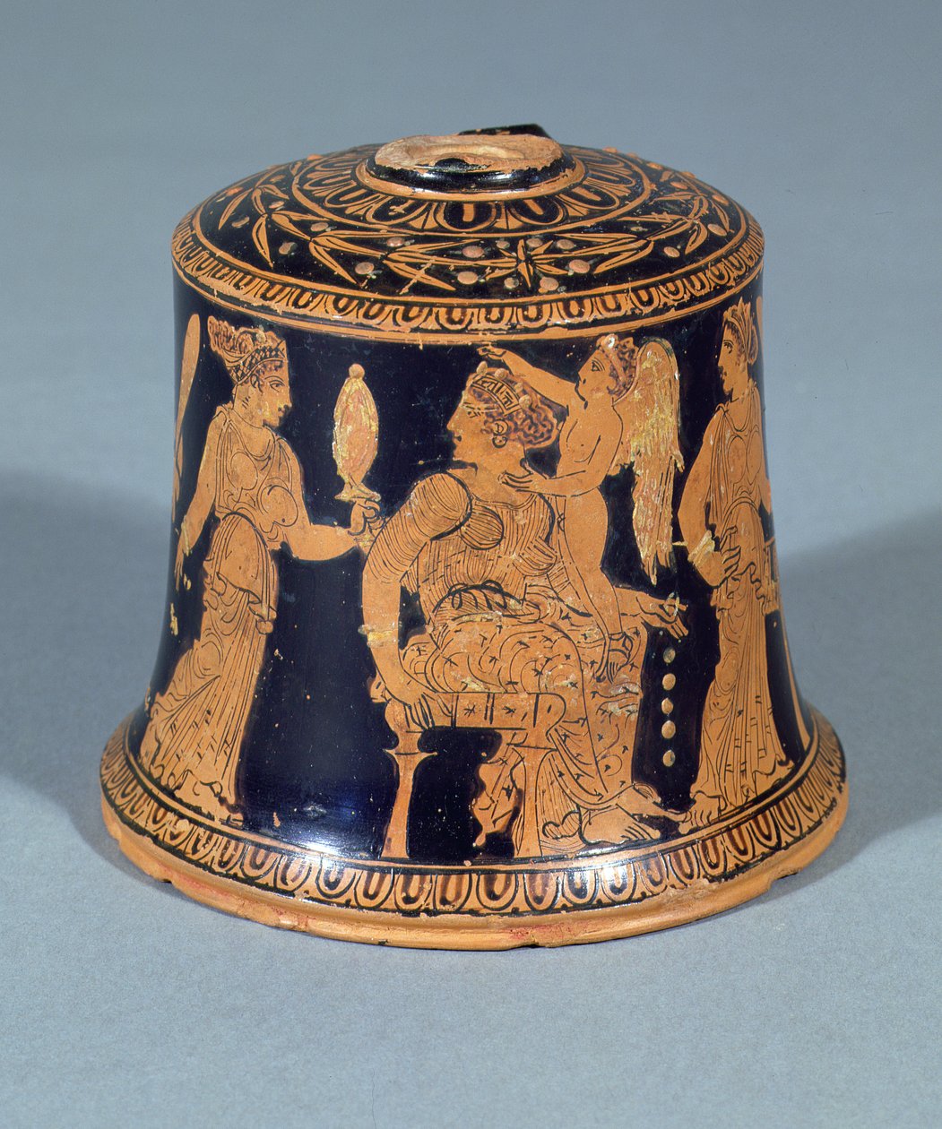 Oinochoe，Meidian Group，阁楼，公元前420-410（陶瓷） 作者 希腊学派