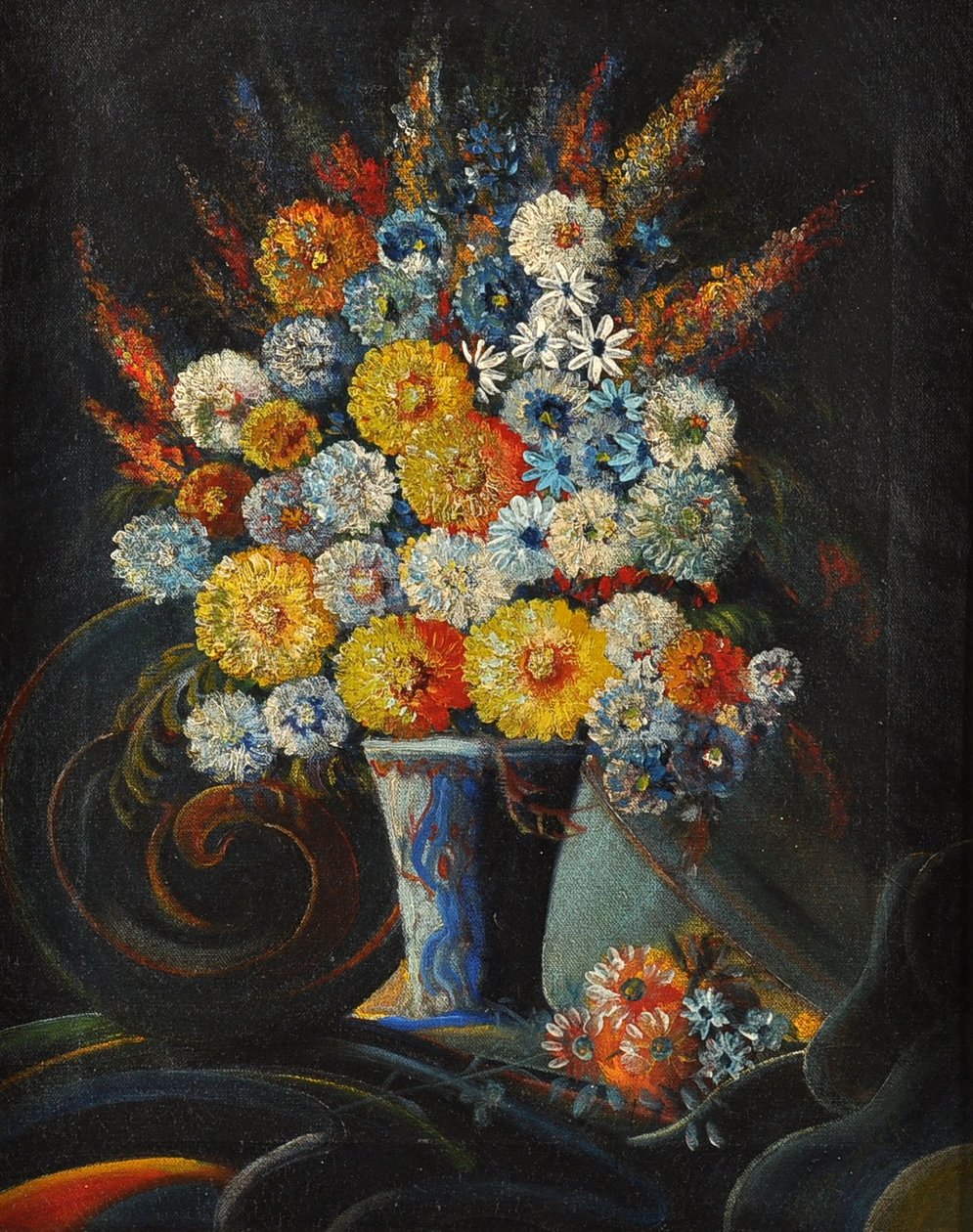 Floral Still LinenSlovenscina：Roze v vazin 作者 格雷戈·佩鲁塞克（Gregor Perusek）