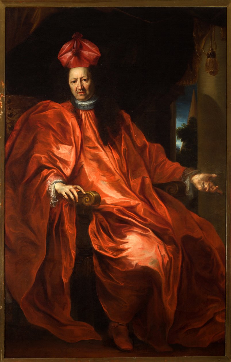 总督弗朗切斯科-玛丽亚-绍利（1620-1699，1697-1699 年间任总督），约 1698 年（布面油画） 作者 格雷戈里奥·德法拉利