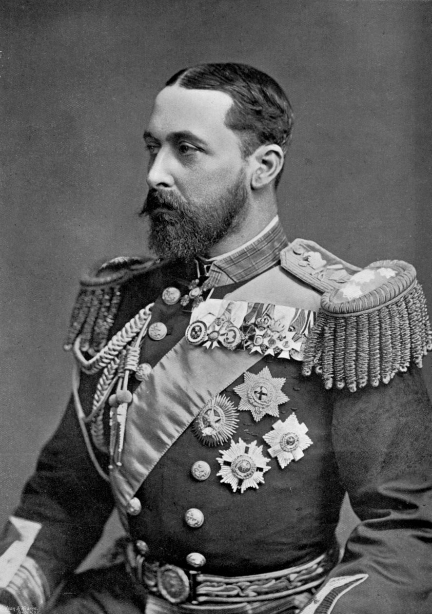 萨克森·科堡·哥达公爵的舰队上将，1896年 作者 格里高利公司