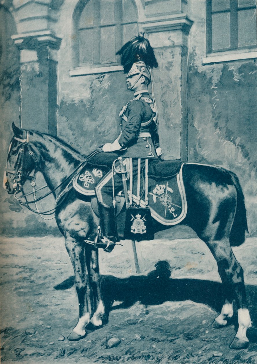 16枪骑兵中尉，c1880 作者 格里高利公司