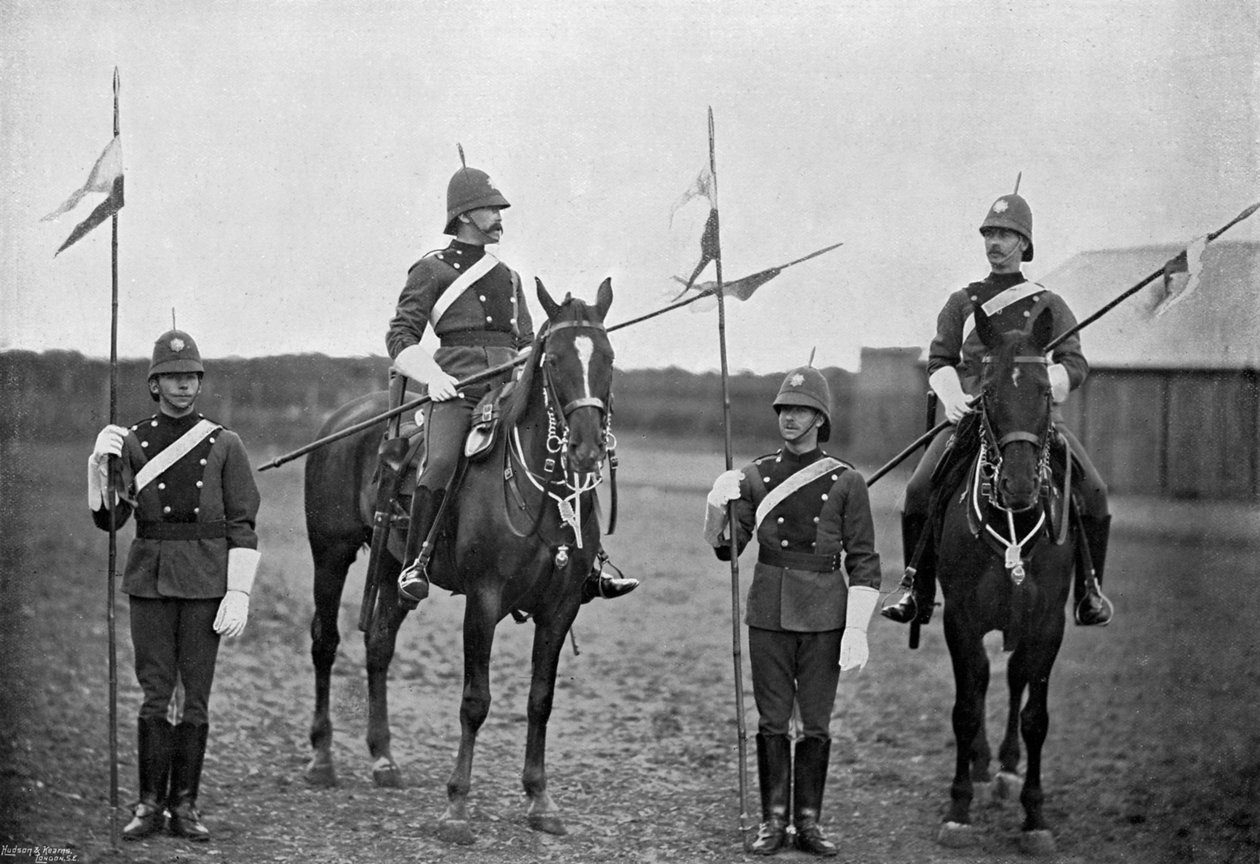 南澳大利亚骑兵部队，1896年 作者 格里高利公司
