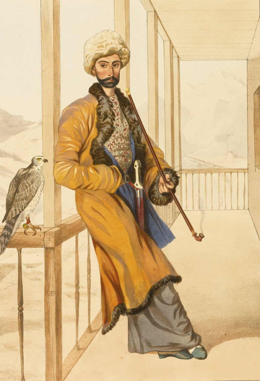 1840年代的白种人传统服饰 作者 格里戈里·格里戈列维奇·加加林