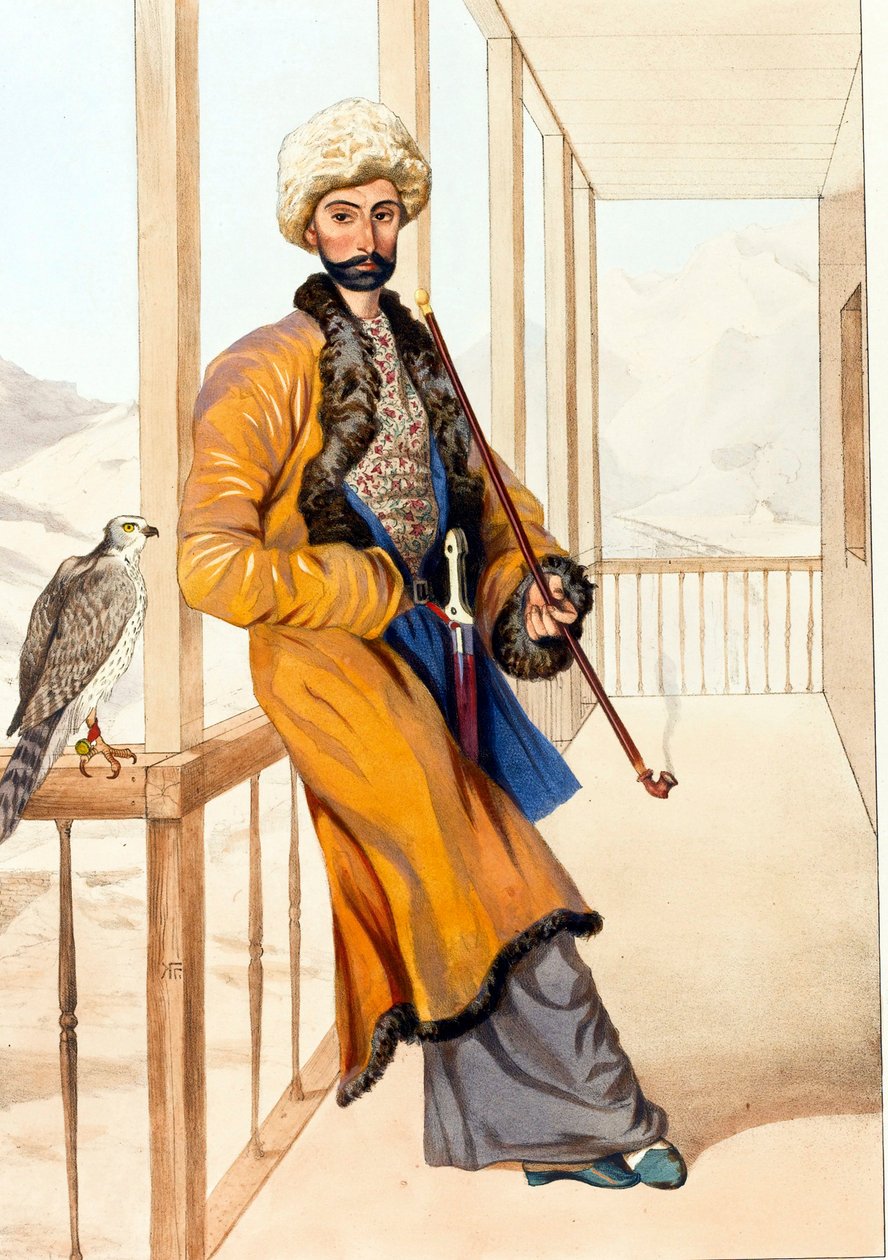 高加索传统服饰 Par Gagarin, Grigori Grigorievich (1810-1893) 作者 格里戈里·格里戈列维奇·加加林