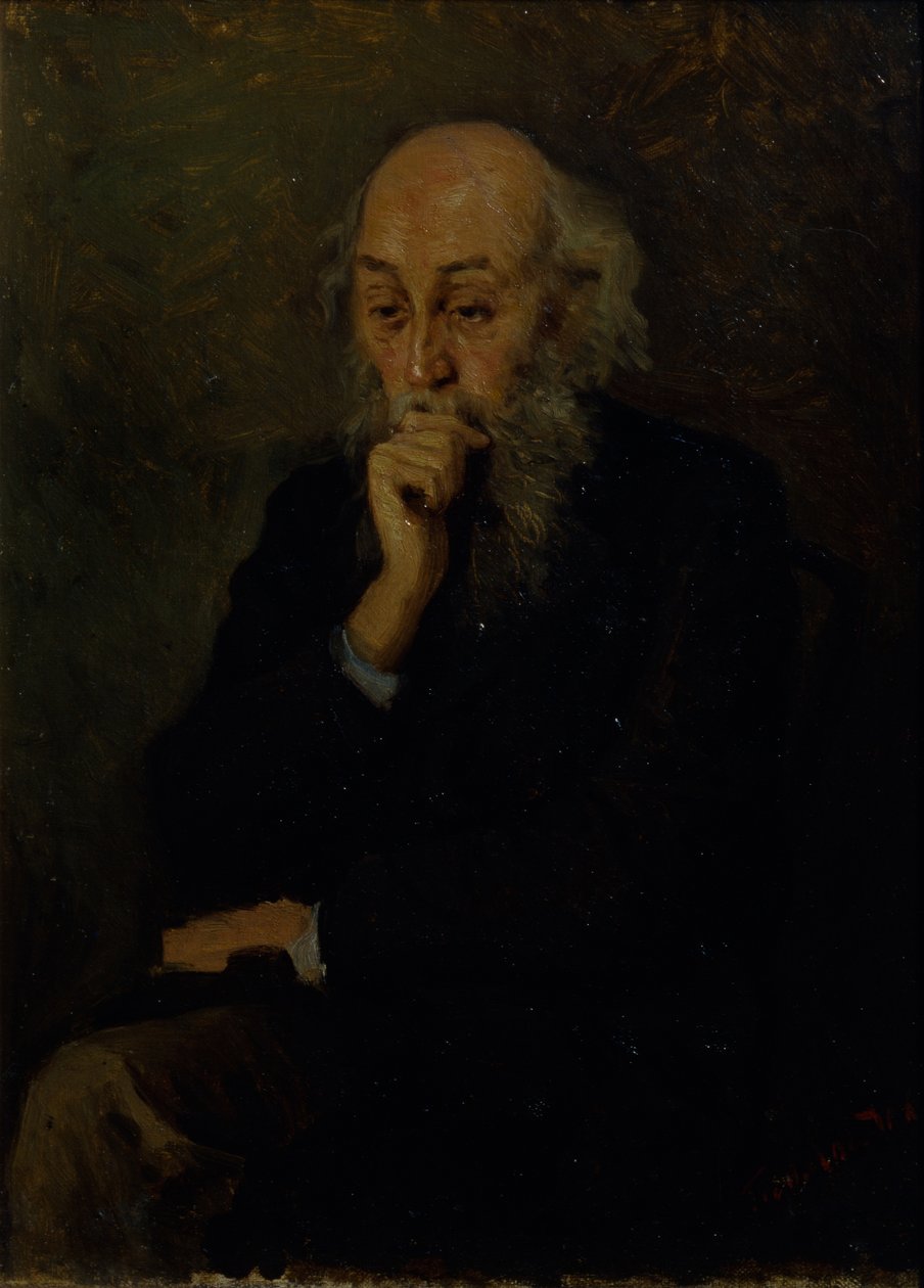艺术家尼古拉-格1831-1894年的画像 作者 格里戈里·格里戈里耶维奇·米亚索多夫
