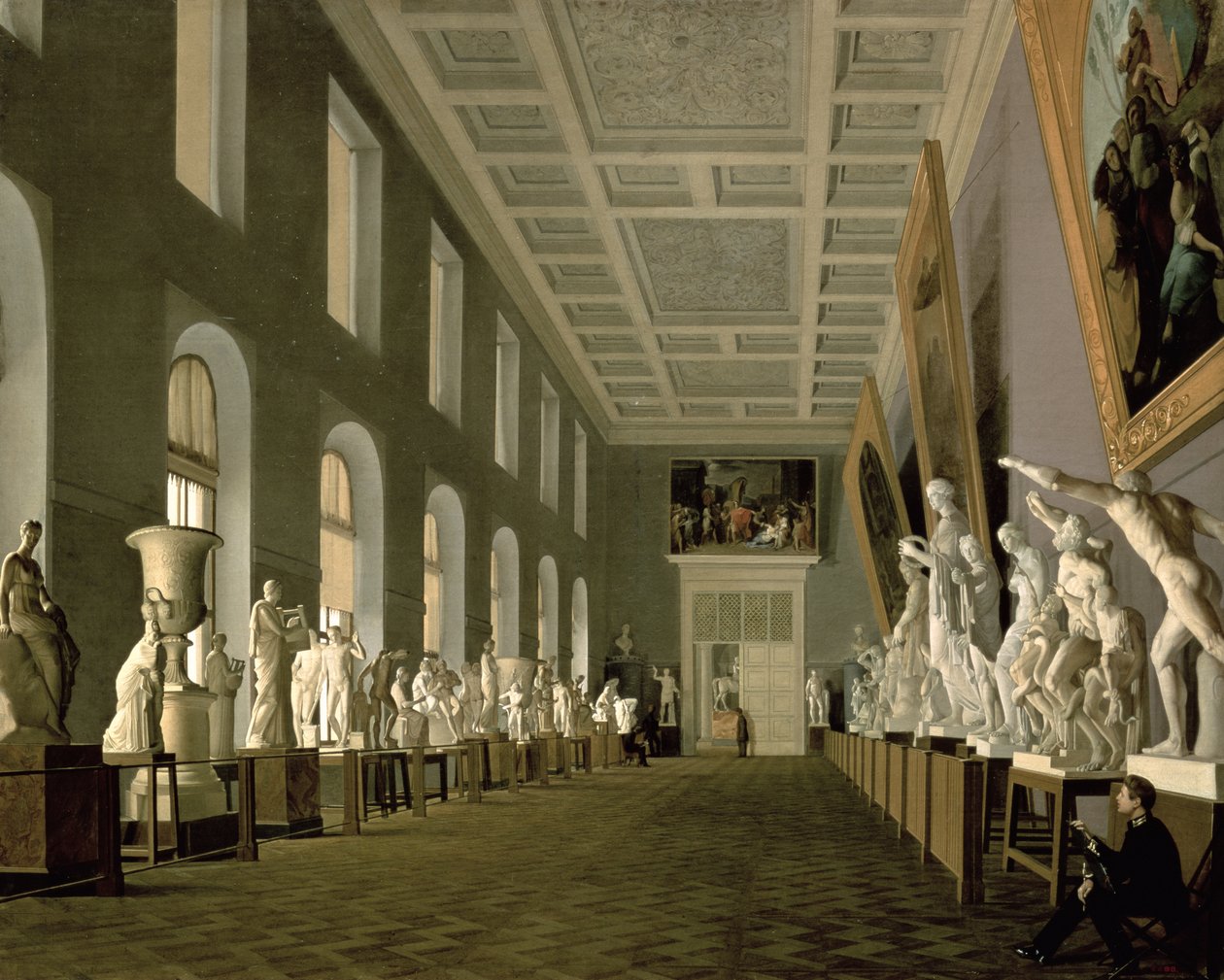 1836年美术学院古物画廊 作者 格里高里·米哈伊洛夫（Grigory Mikhailov）
