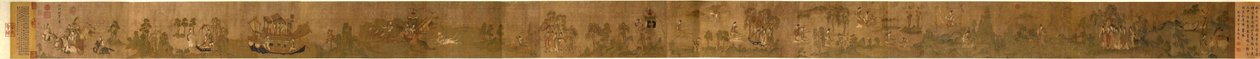 Gu Kaizhi, Nymph of the Luo River, Gugong (Palace Museum), Beijing 作者 顾开之