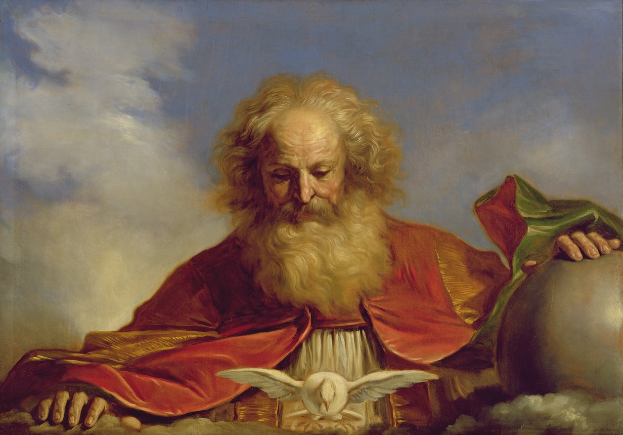 永恒的父亲 作者 乔瓦尼·弗朗切斯科·巴尔比里（Il Guercino）