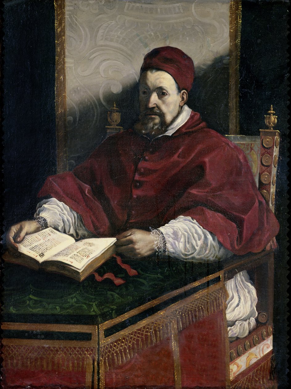 教皇格雷戈里十五世（1554-1623） 作者 乔瓦尼·弗朗切斯科·巴尔比里（Il Guercino）