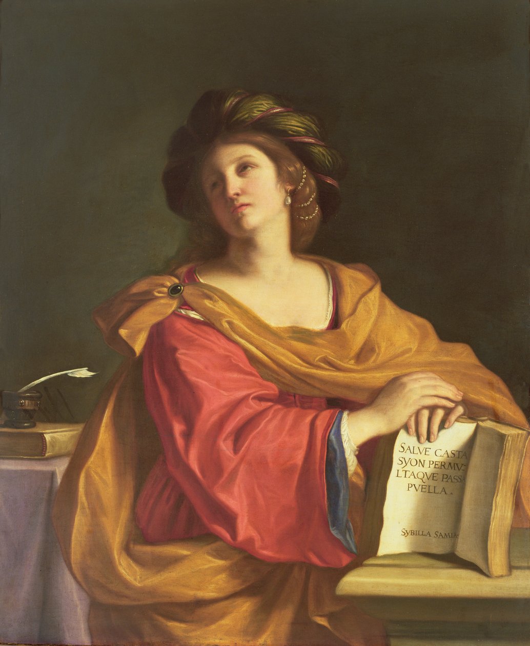 Samian Sibyl，1644 作者 乔瓦尼·弗朗切斯科·巴尔比里（Il Guercino）